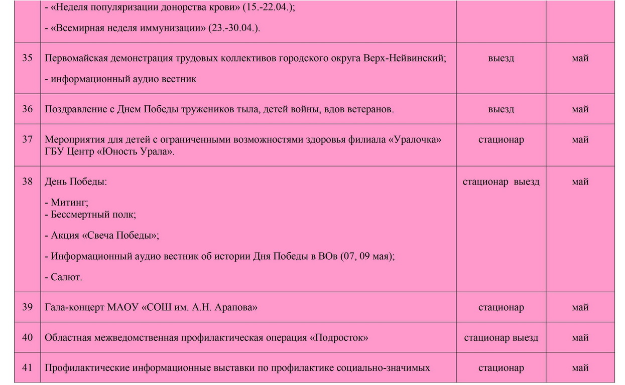 Календарный план на 2025г. 0009 0006