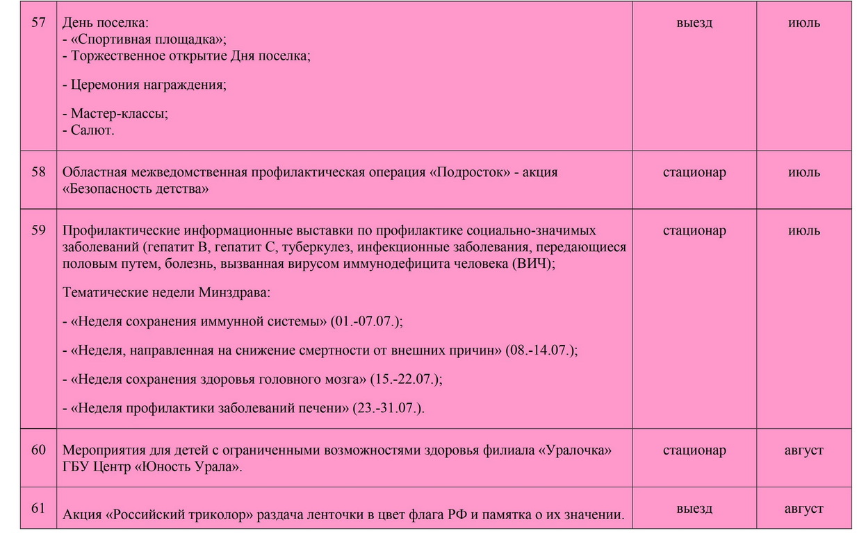 Календарный план на 2025г. 0009 0010