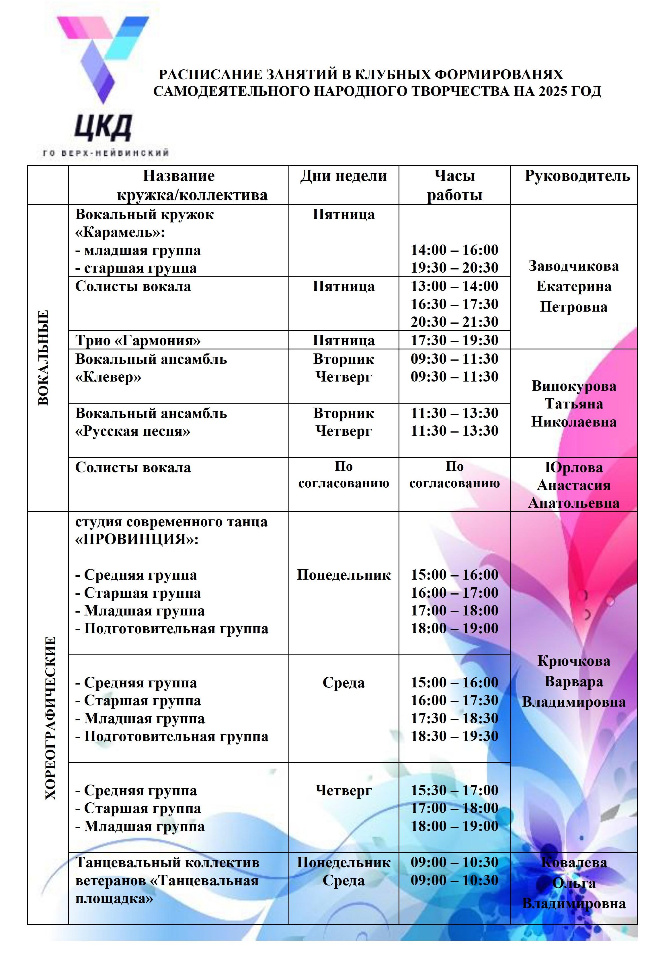  Расписание КФ на 2025 0001